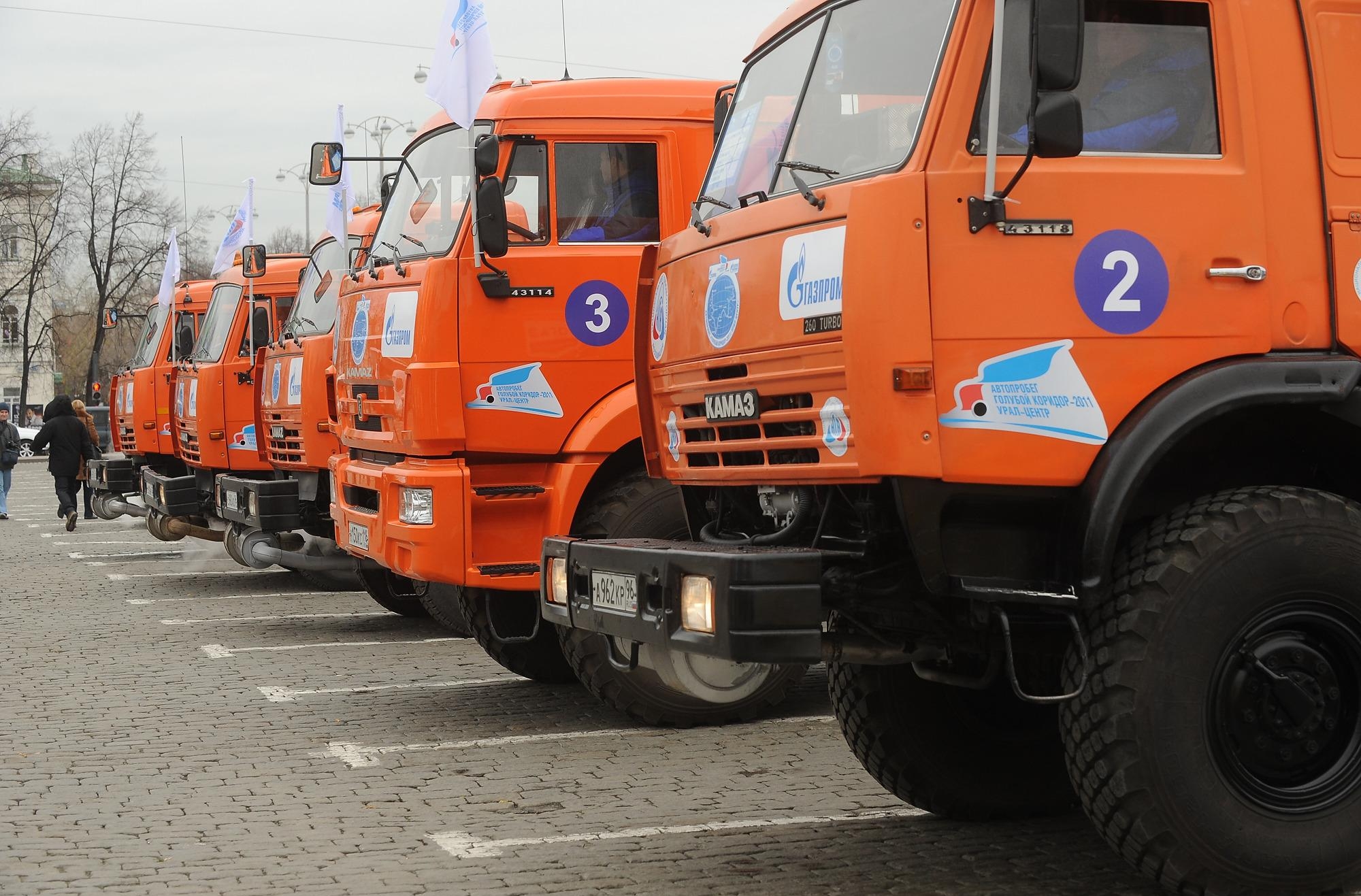 применение газа в России