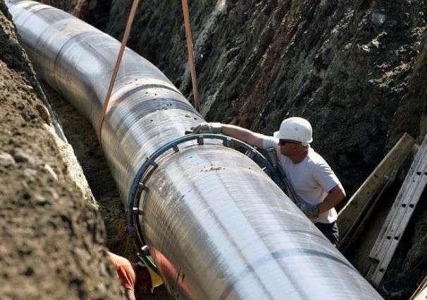 установка газопровода