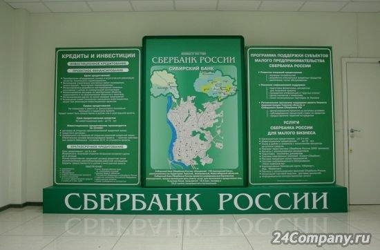 1.23 Стенд Сбербанк России