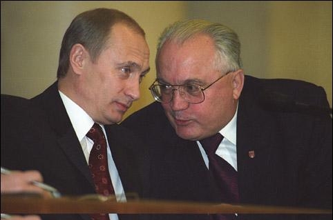 1.39 Путин и ректор Московского государственного университета имени М.В.Ломоносова В.Садовничий.