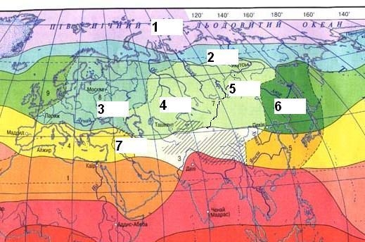 10. Субарктический климат 